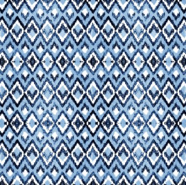 Geometrik suluboya doku tekrar modern desen