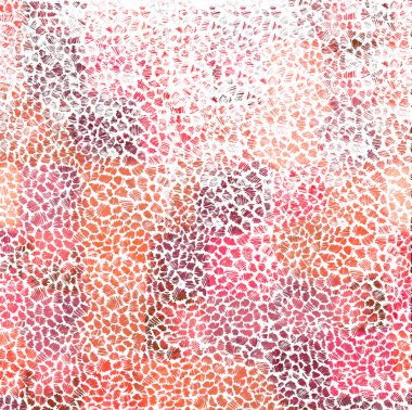 Geometrik suluboya doku tekrar modern desen