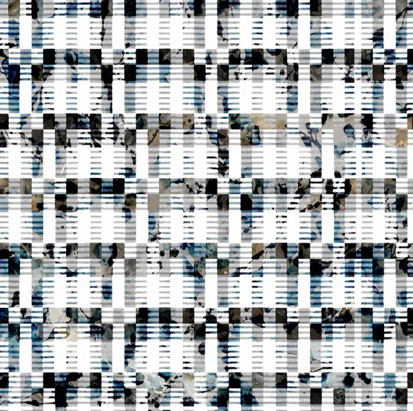 현대적인 패턴을 기하학적 수채화 텍스처 — 스톡 사진