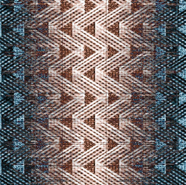 Texture Géométrique Aquarelle Répéter Motif Moderne — Photo