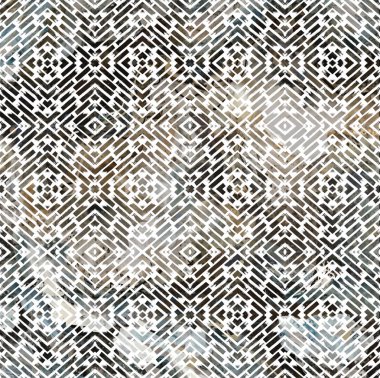 Geometri doku tekrar modern desen
