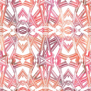 Geometri doku tekrar modern desen