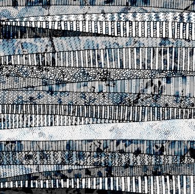 Geometri doku tekrar modern desen