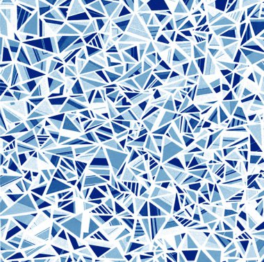 Geometri doku tekrar modern desen
