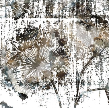 İnek maydanoz doku tekrar modern desen