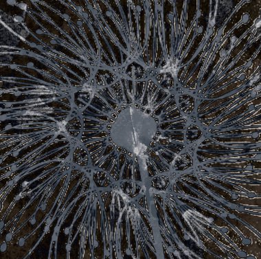 İnek maydanoz doku tekrar modern desen