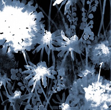 İnek maydanoz doku tekrar modern desen