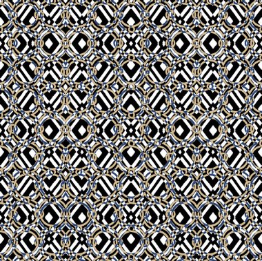 Geometri doku tekrar modern desen