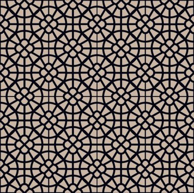 Geometri doku tekrar modern desen