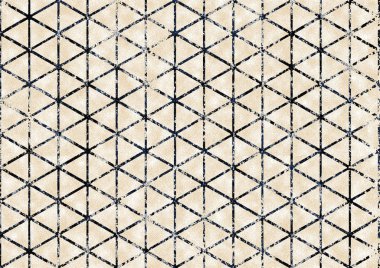 Geometri doku tekrar modern desen