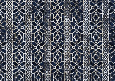 Geometri doku tekrar modern desen