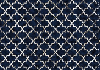 Geometri doku tekrar modern desen