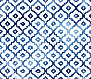 Geometri doku tekrar modern desen