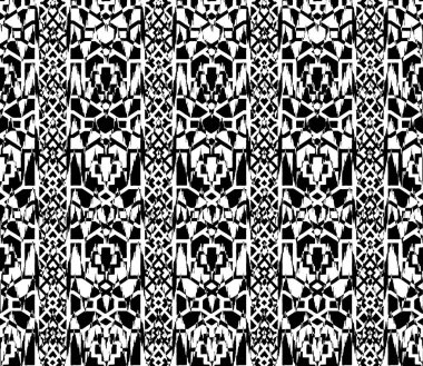 Geometri doku tekrar modern desen
