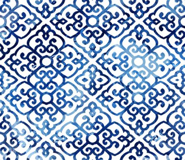 Geometri doku tekrar modern desen