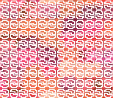 Geometri doku tekrar modern desen