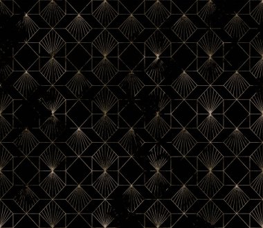 Geometri doku tekrar modern desen