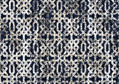 Geometri doku tekrar modern desen