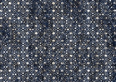 Geometri doku tekrar modern desen