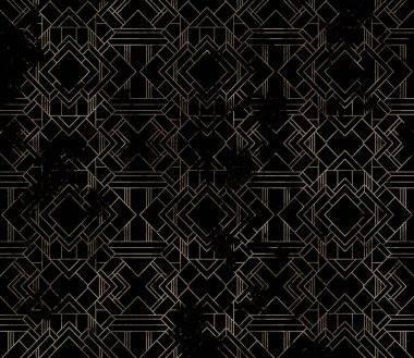 Geometri doku tekrar modern desen