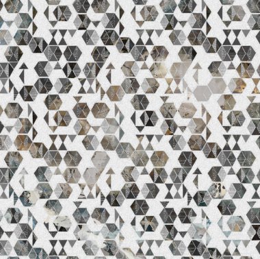 Batik kravat boya doku tekrar modern desen