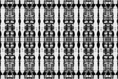 Batik kravat boya doku tekrar modern desen