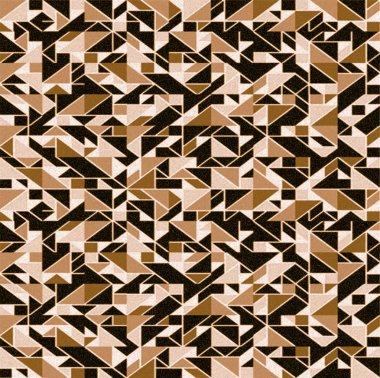 Geometri doku tekrar modern desen