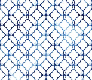 Geometri doku tekrar modern desen