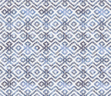 Geometri doku tekrar modern desen