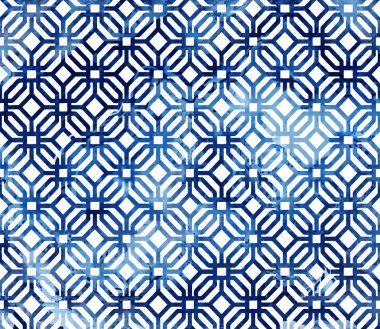 Geometri doku tekrar modern desen