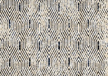 Geometri doku tekrar modern desen