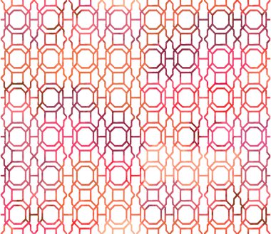 Geometri doku tekrar modern desen