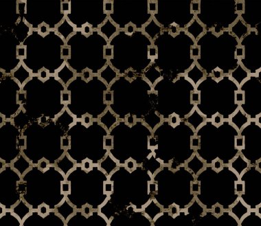 Geometri doku tekrar modern desen
