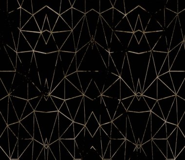 Geometri doku tekrar modern desen