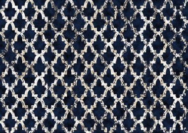 Geometri doku tekrar modern desen