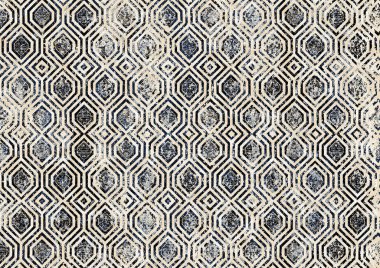 Geometri doku tekrar modern desen