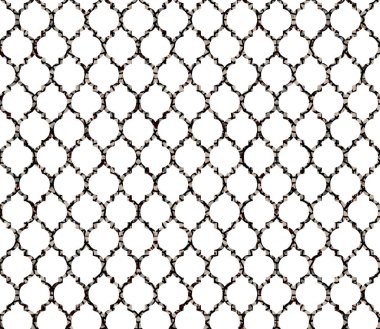 Geometri doku tekrar modern desen