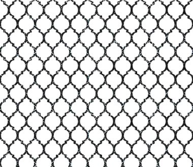 Geometri doku tekrar modern desen