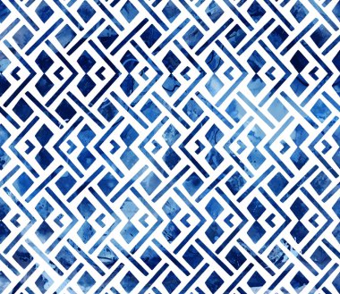 Geometri doku tekrar modern desen