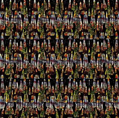 Noel doku modern klasik desen