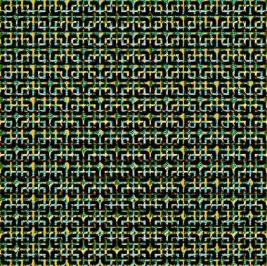 Geometri doku klasik modern yineleme deseni