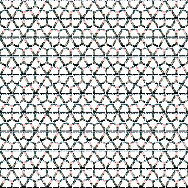 Geometria Tekstura Modern Classic Powtórz Wzór — Zdjęcie stockowe