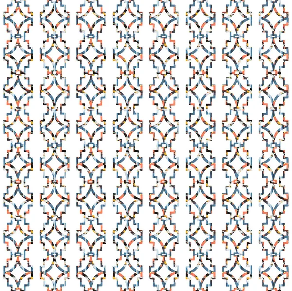 Geometria Tekstura Modern Classic Powtórz Wzór — Zdjęcie stockowe