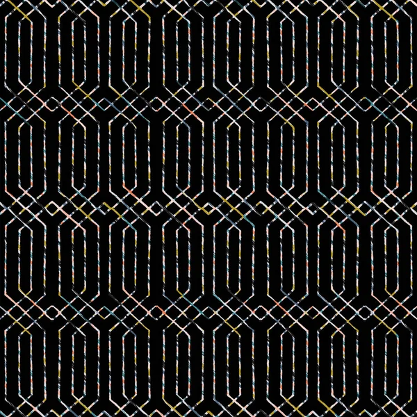 Geometria Tekstura Modern Classic Powtórz Wzór — Zdjęcie stockowe