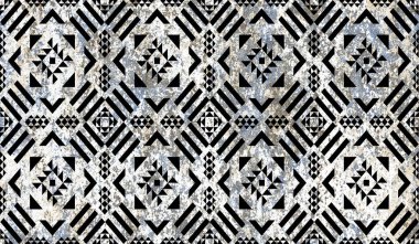 Geometri doku klasik modern yineleme deseni
