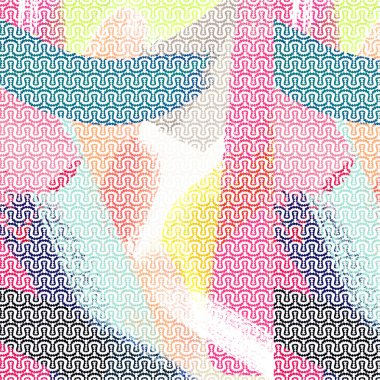 Geometri doku klasik modern yineleme deseni