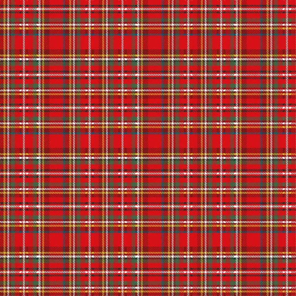 Plaid Natale Modello Classico Moderno — Foto Stock