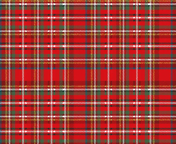 Plaid Natale Modello Classico Moderno — Foto Stock