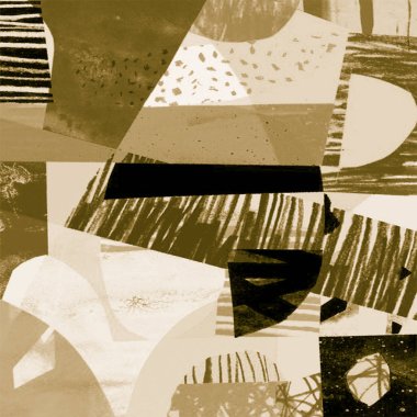 Soyut şeffaf boya Klasik desen