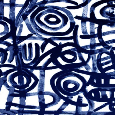 Soyut şeffaf boya Klasik desen